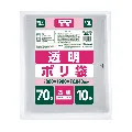 ジャパックス　家庭向けポリ袋 70L JNL73 透明　10枚×20冊入