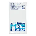 ジャパックス　容量表示入りポリ袋 90L TSN98 白半透明 10枚×40冊入