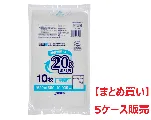 【まとめ買い】ジャパックス　環境袋策　20L RYC24　半透明 10枚×60冊入【5ケース】