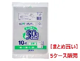 【まとめ買い】ジャパックス　環境袋策　30L RYC33　透明 10枚×60冊入【5ケース】
