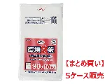 【まとめ買い】ジャパックス　環境袋策 90L LR94 半透明 10枚×30冊【5ケース】