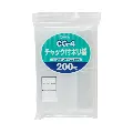 ジャパックス　チャック付ポリ袋 CG-4 透明 200枚×65冊入