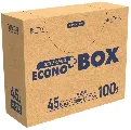 日本サニパック　業務用ゴミ袋 45L E-44 半透明 100枚×8冊