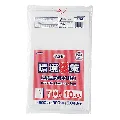 ジャパックス　環境袋策 70L LR74 半透明 10枚×30冊