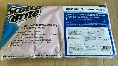 3M　ワイピングクロス No.2012　赤　10枚入-1