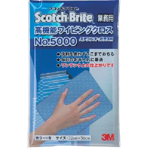 3M　高耐久ワイピングクロス No.5000　赤-1