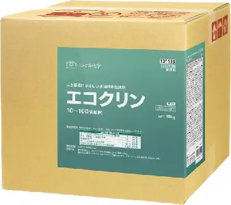 ミッケル化学　エコクリン 18kg　BIB　131135-1