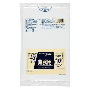 ジャパックス　スタンダード  45L P-49  半透明 10枚×40冊入-1