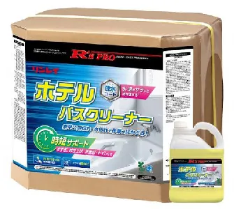 リンレイ R’SPRO中性ホテルバスクリーナー 18L-1