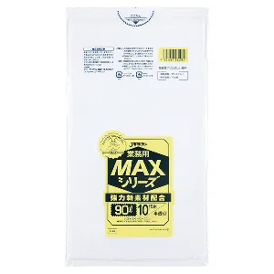 ジャパックス　MAXシリーズ 90L S-98  半透明 10枚×30冊入-1