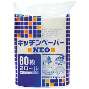 大黒工業　キッチンペーパーNEO 80枚x2ロール-1