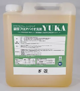 イノマタ　厨房フロアバイオ洗剤　YUKA　4L-1