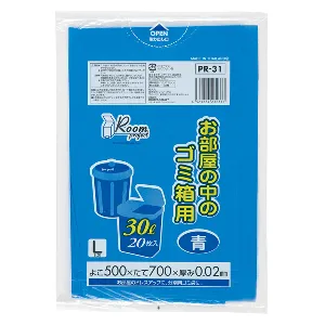 ジャパックス　プロジェクトシリーズ 30L PR31 青 20枚×50冊入-1