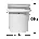 ディテール ガーズ　ダートロックバケツ　20L　ホワイト-2